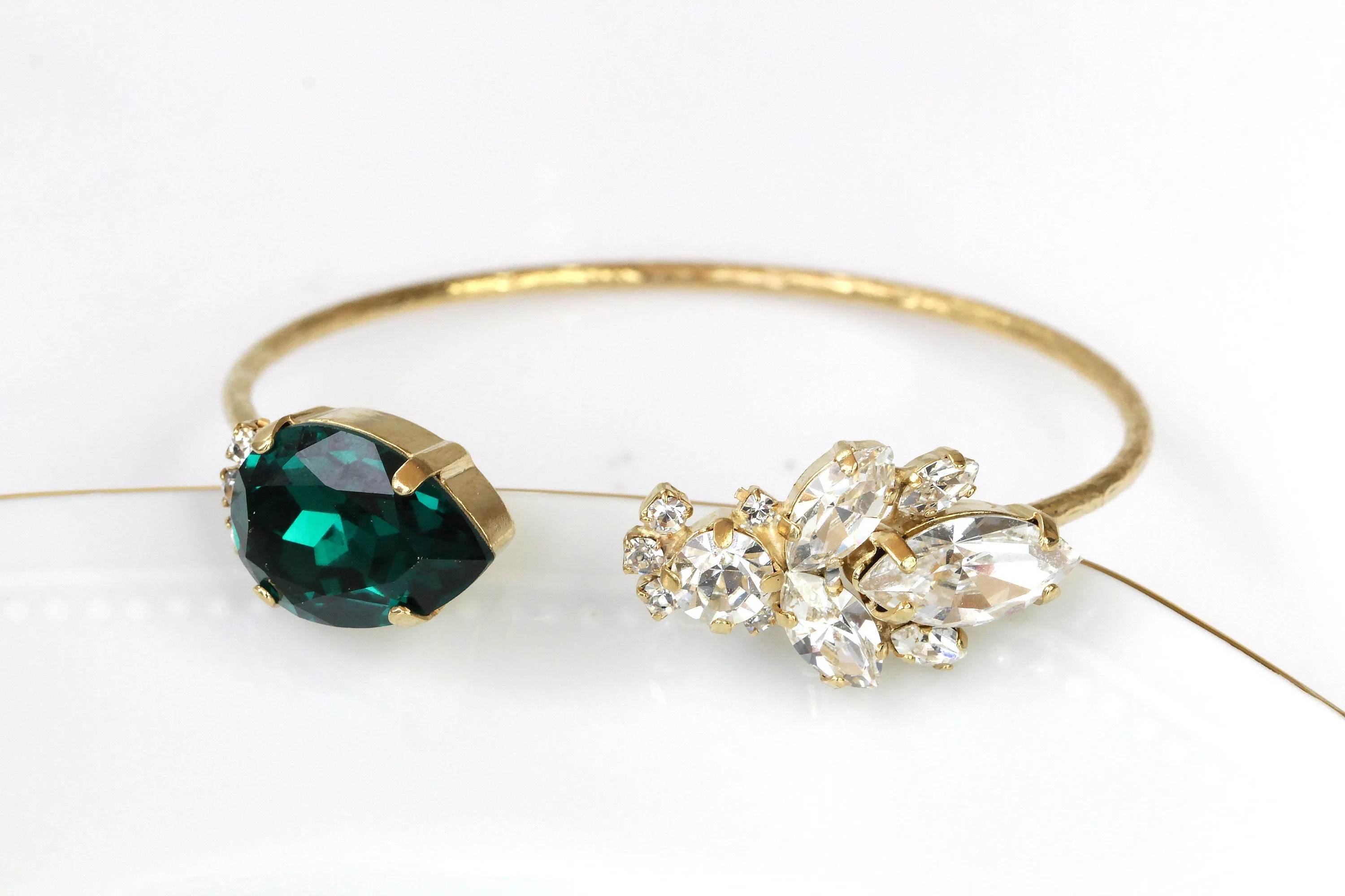 GREEN EMERALD BRACELET