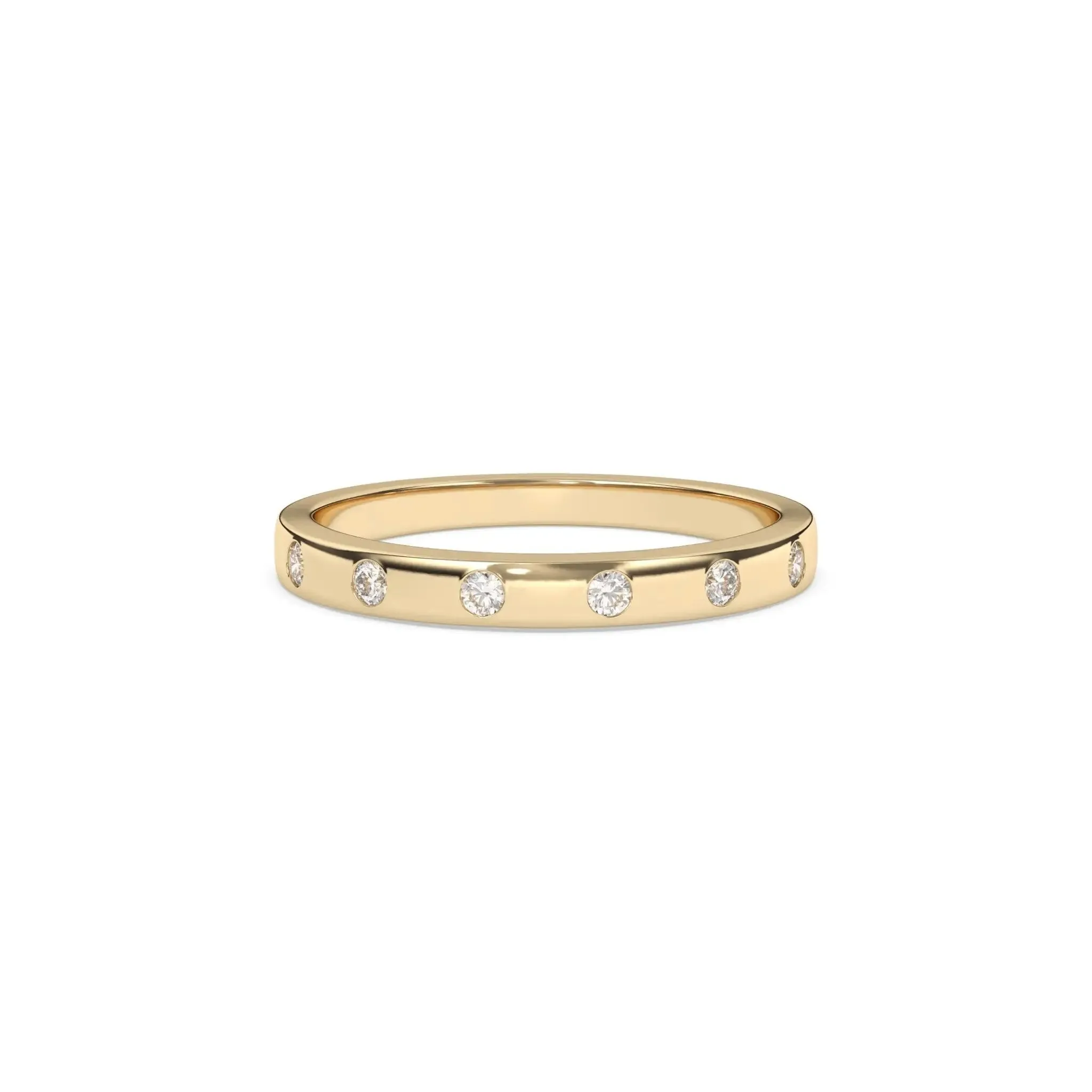 Inset Diamond Ring