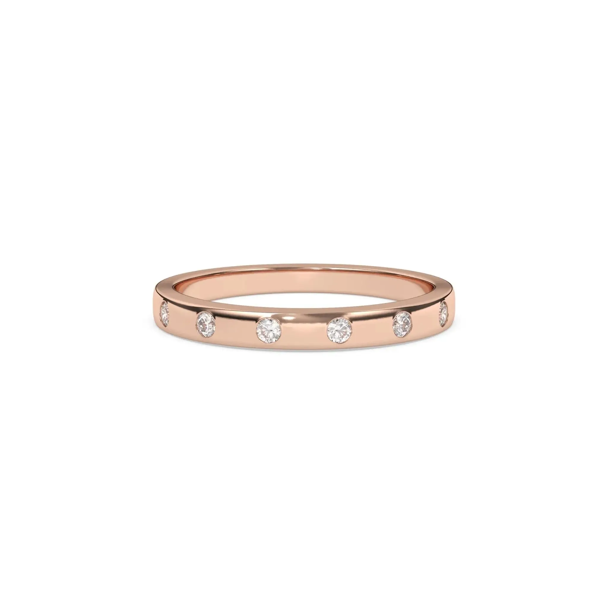 Inset Diamond Ring