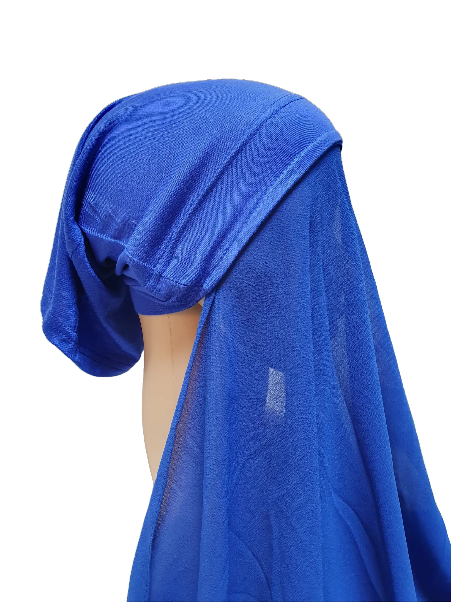 Instant Chiffon Hijab Scarf With Inner Cap One Piece for Ladies Girls Women