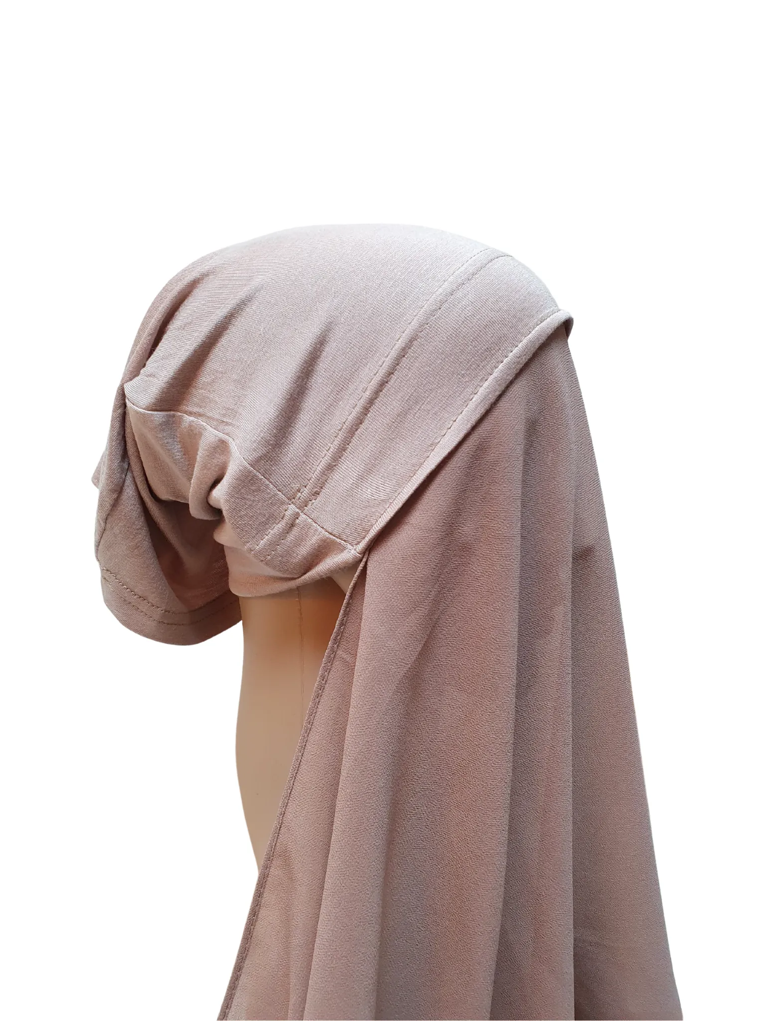 Instant Chiffon Hijab Scarf With Inner Cap One Piece for Ladies Girls Women