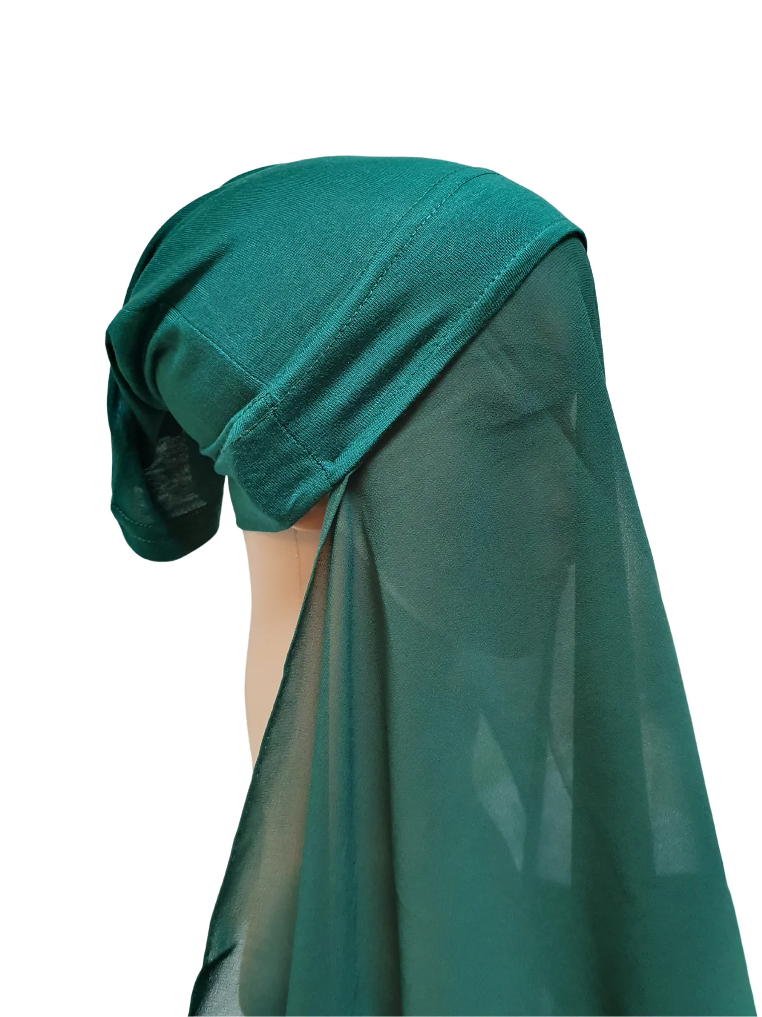 Instant Chiffon Hijab Scarf With Inner Cap One Piece for Ladies Girls Women