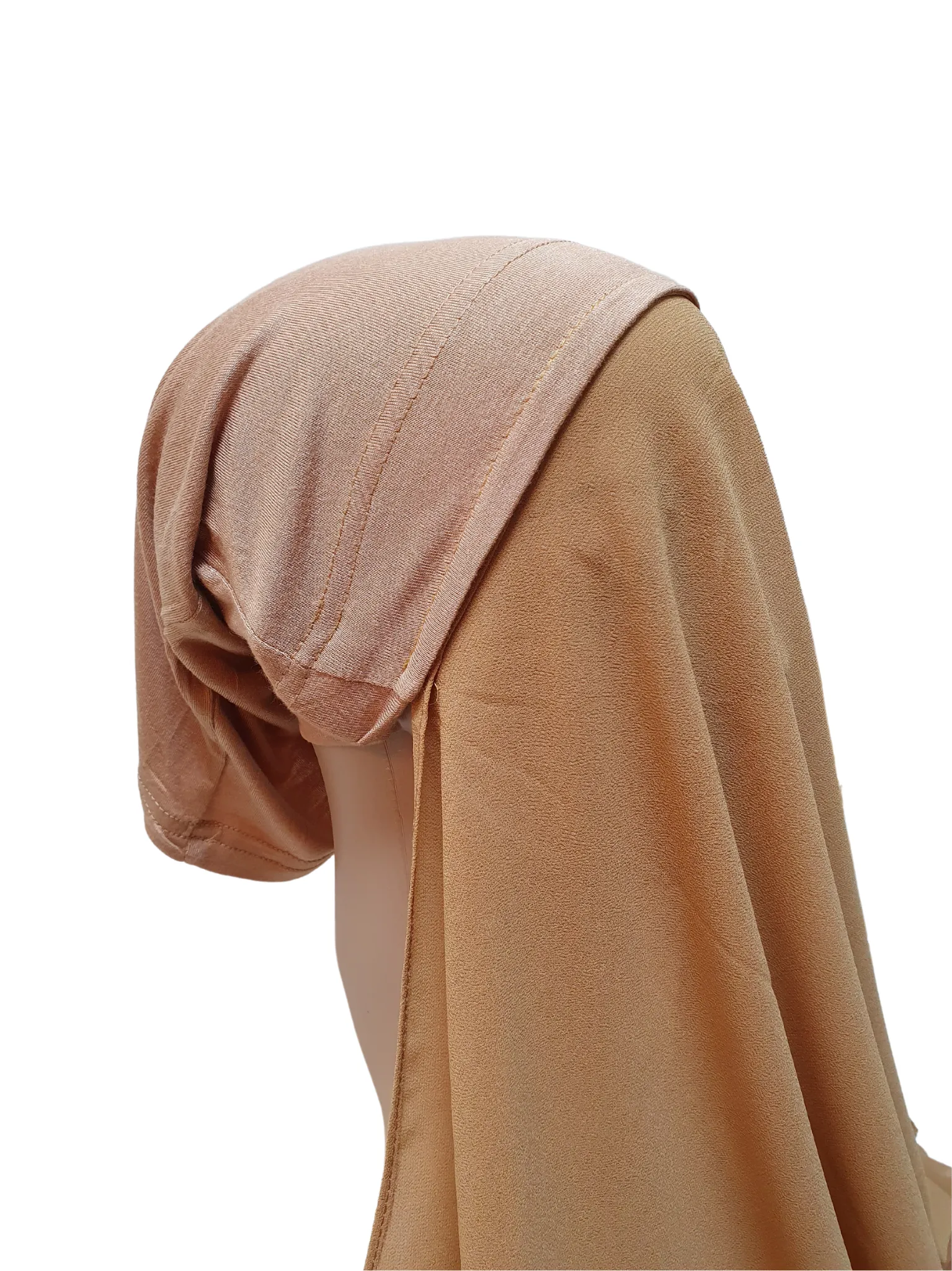 Instant Chiffon Hijab Scarf With Inner Cap One Piece for Ladies Girls Women
