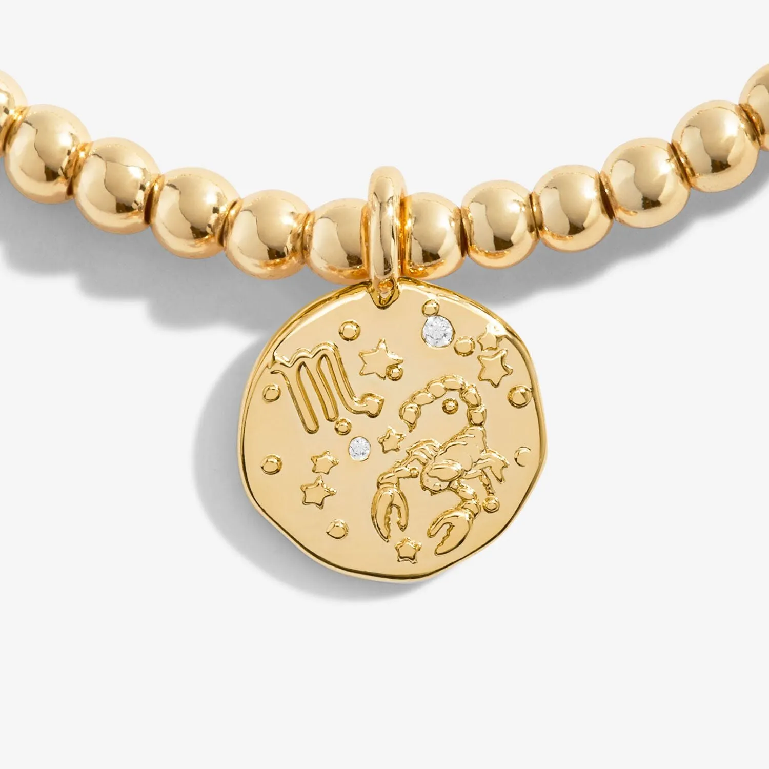 Joma Jewellery Gold Star Sign A Little 'Scorpio' Bracelet