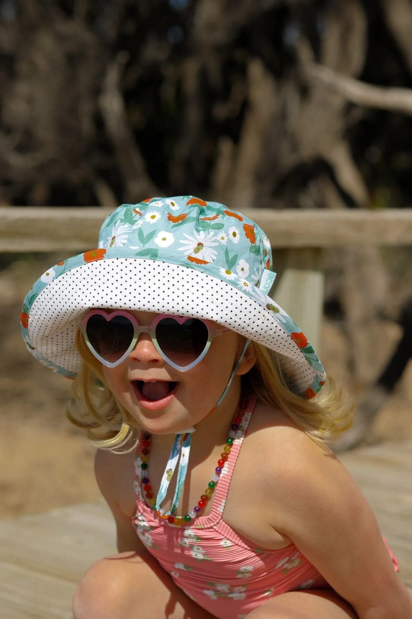 Kids Heart Sunglasses - Rainbow