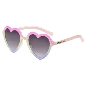 Kids Heart Sunglasses - Rainbow