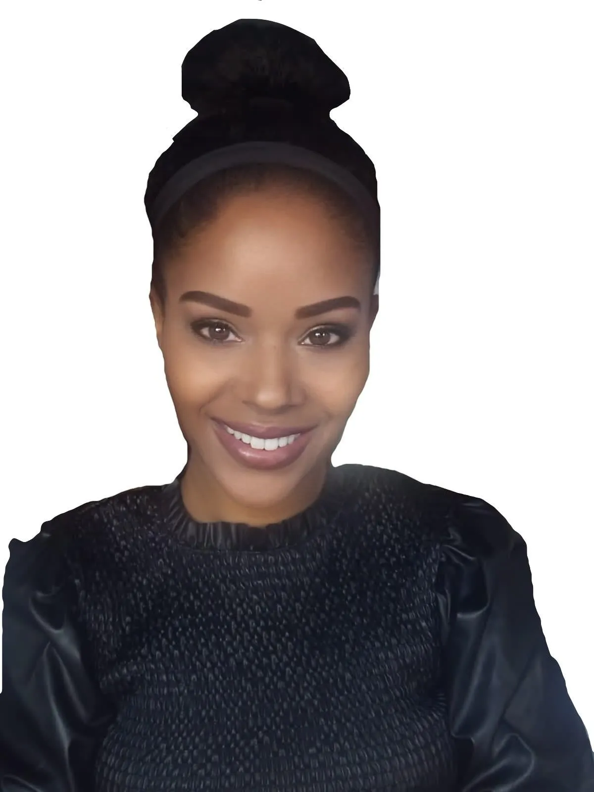 Kinky Straight Headband Wig