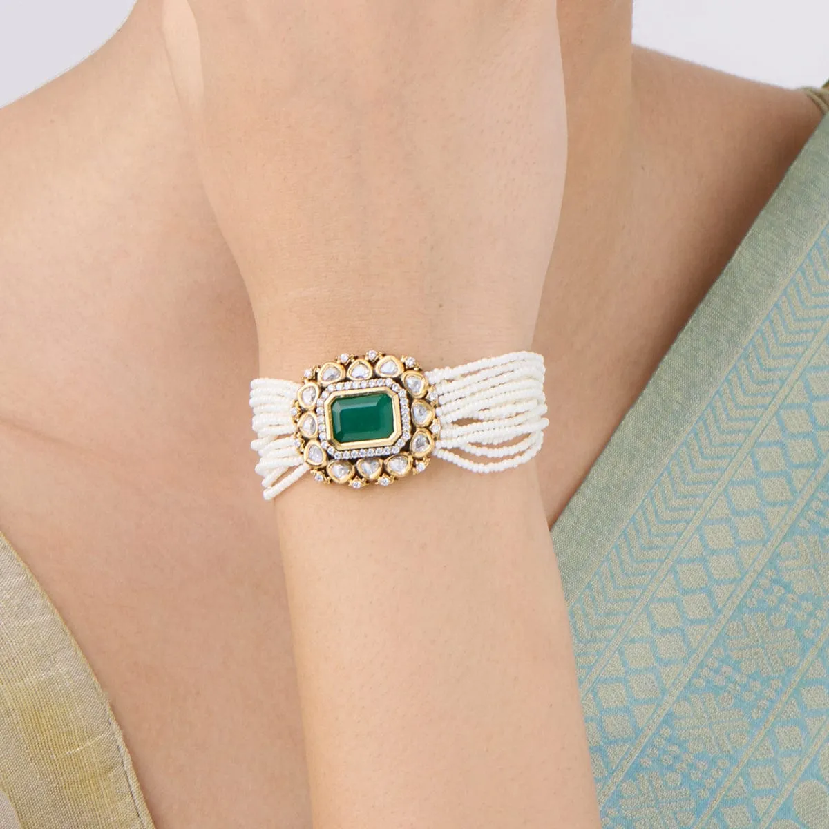 Kundan Bracelet 164613