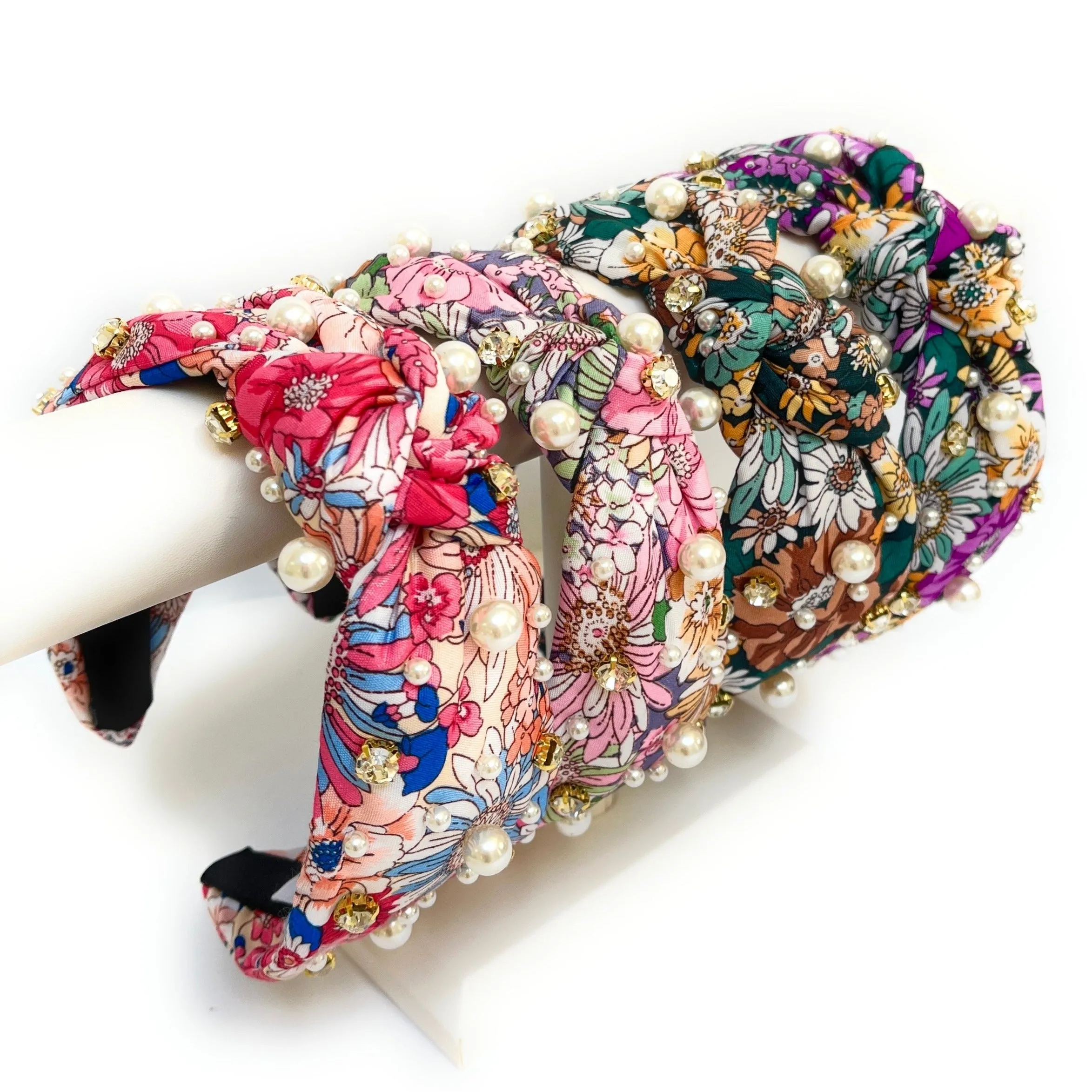Leslie Embellished Knot Headband (more colors)