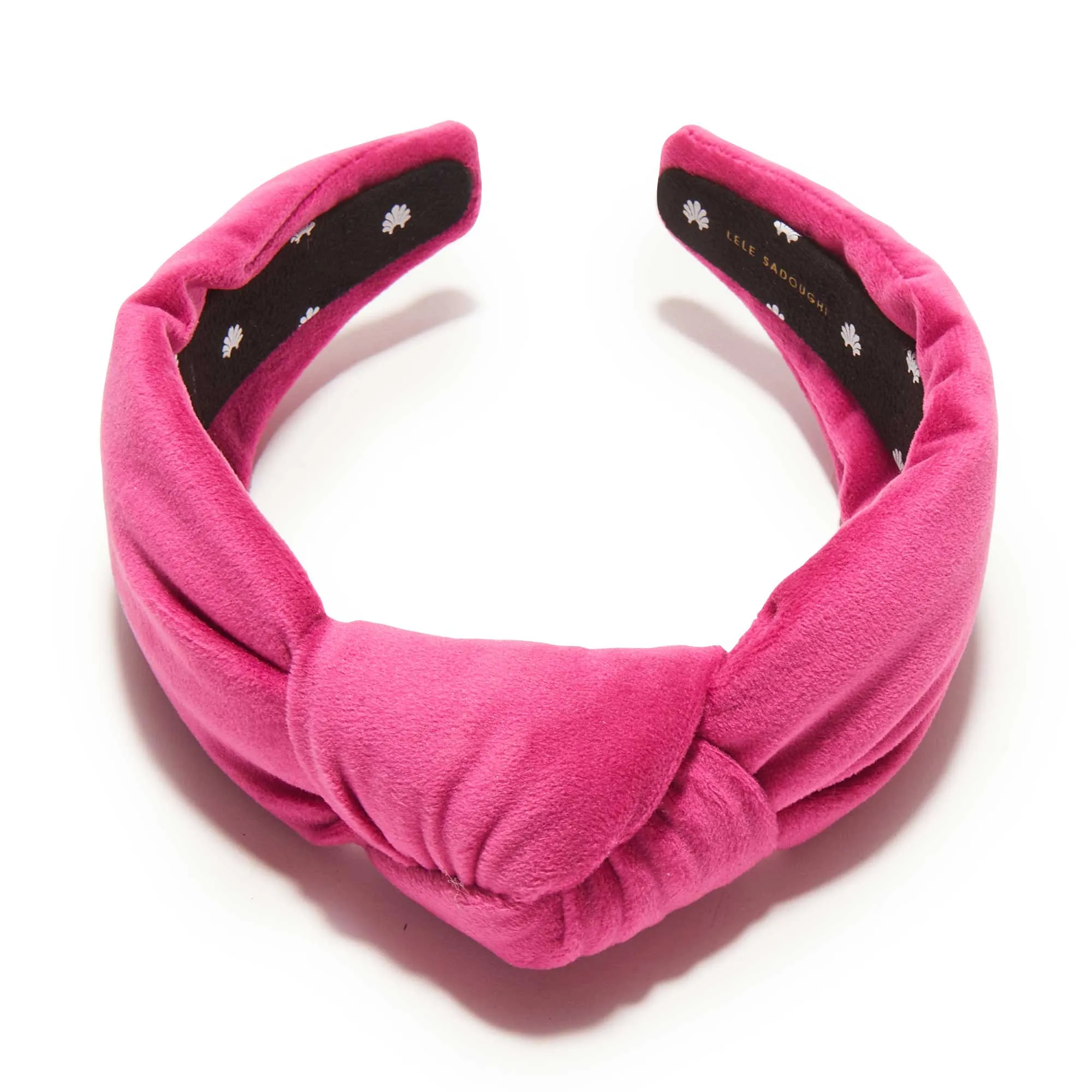 LIPSTICK PINK BREAST CANCER AWARENESS KNOTTED HEADBAND