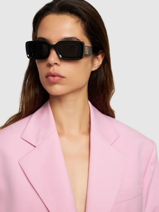 Loewe   Anagram squared acetate sunglasses 