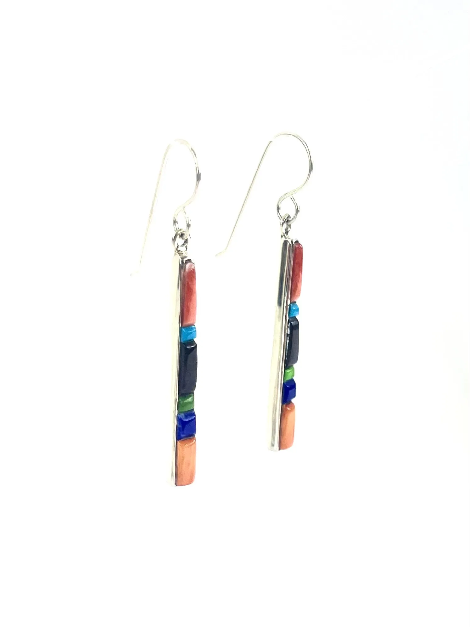 Long Inlay earrings