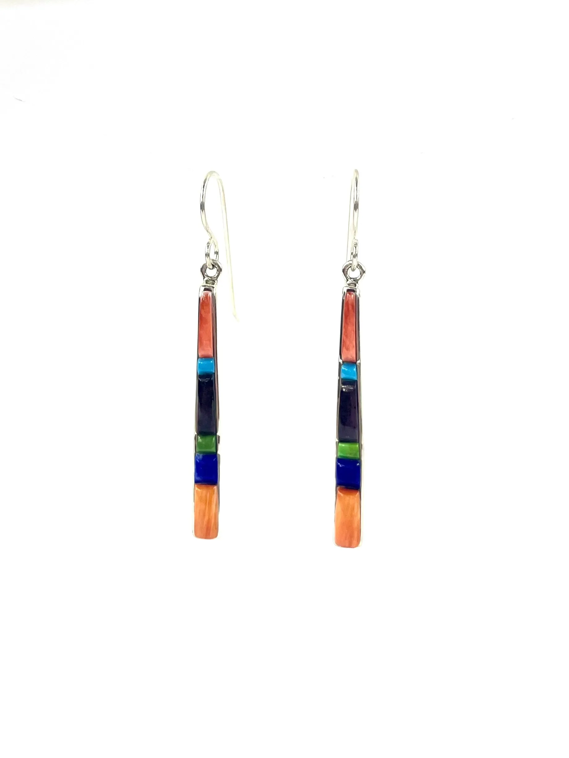 Long Inlay earrings