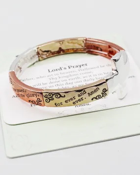 LORDS PRAYER Stretch Bracelet