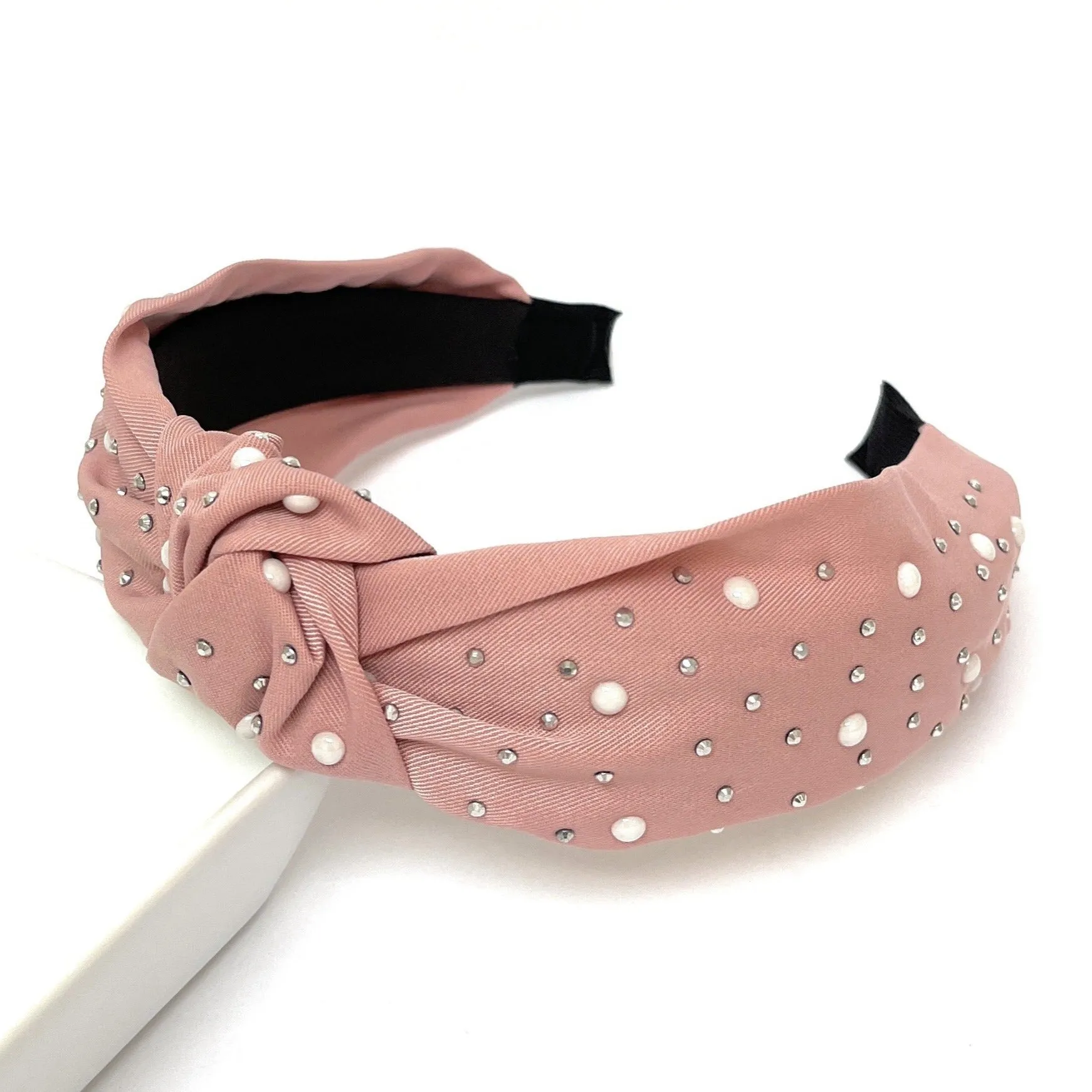 Luna Jeweled Knot Headband