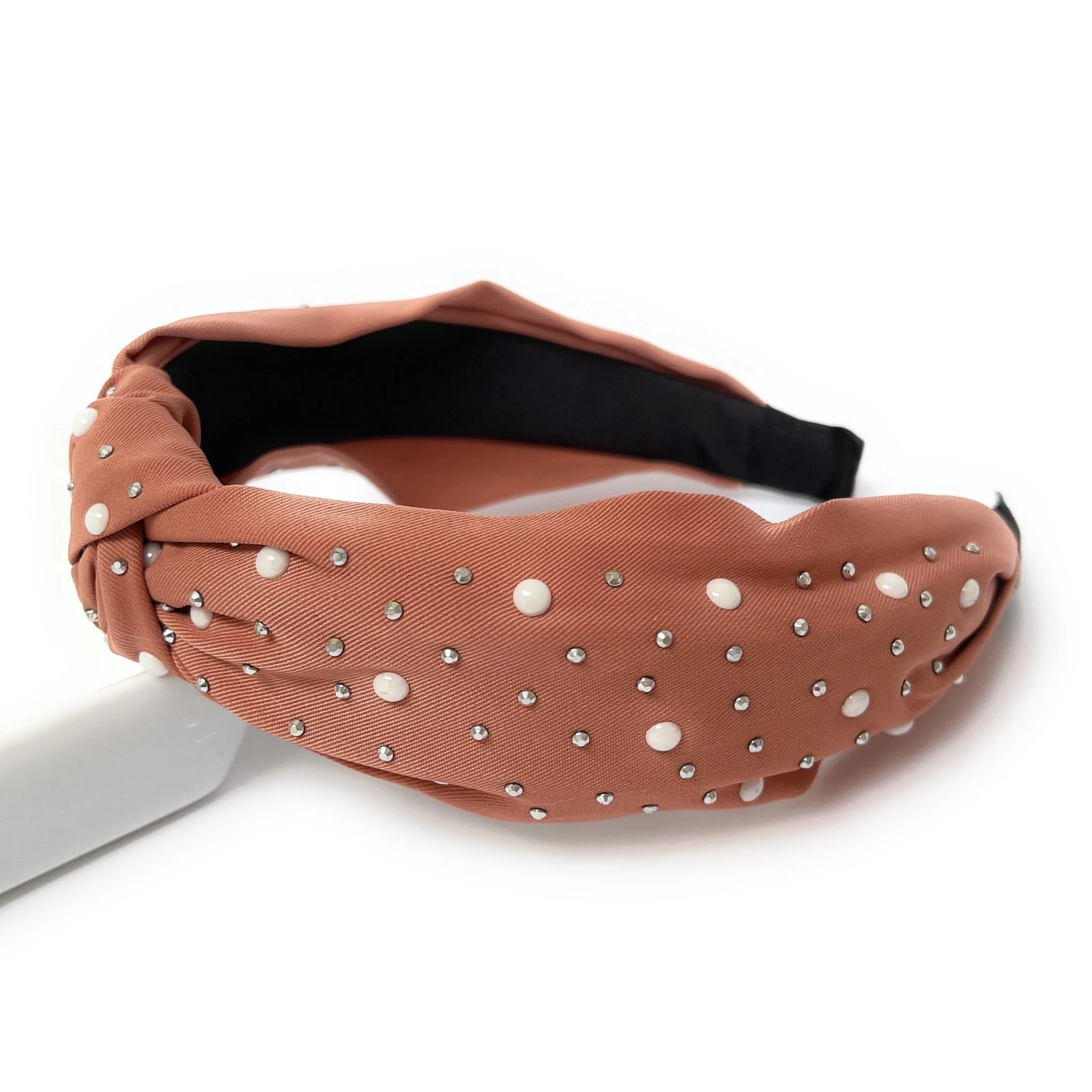 Luna Jeweled Knot Headband