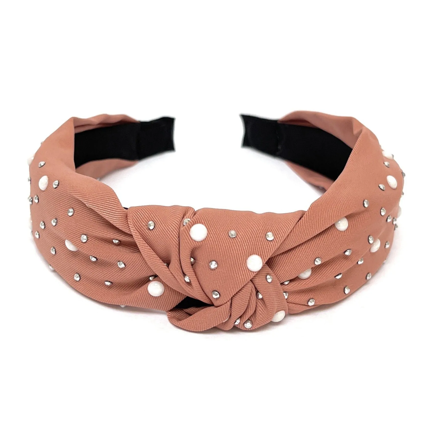 Luna Jeweled Knot Headband