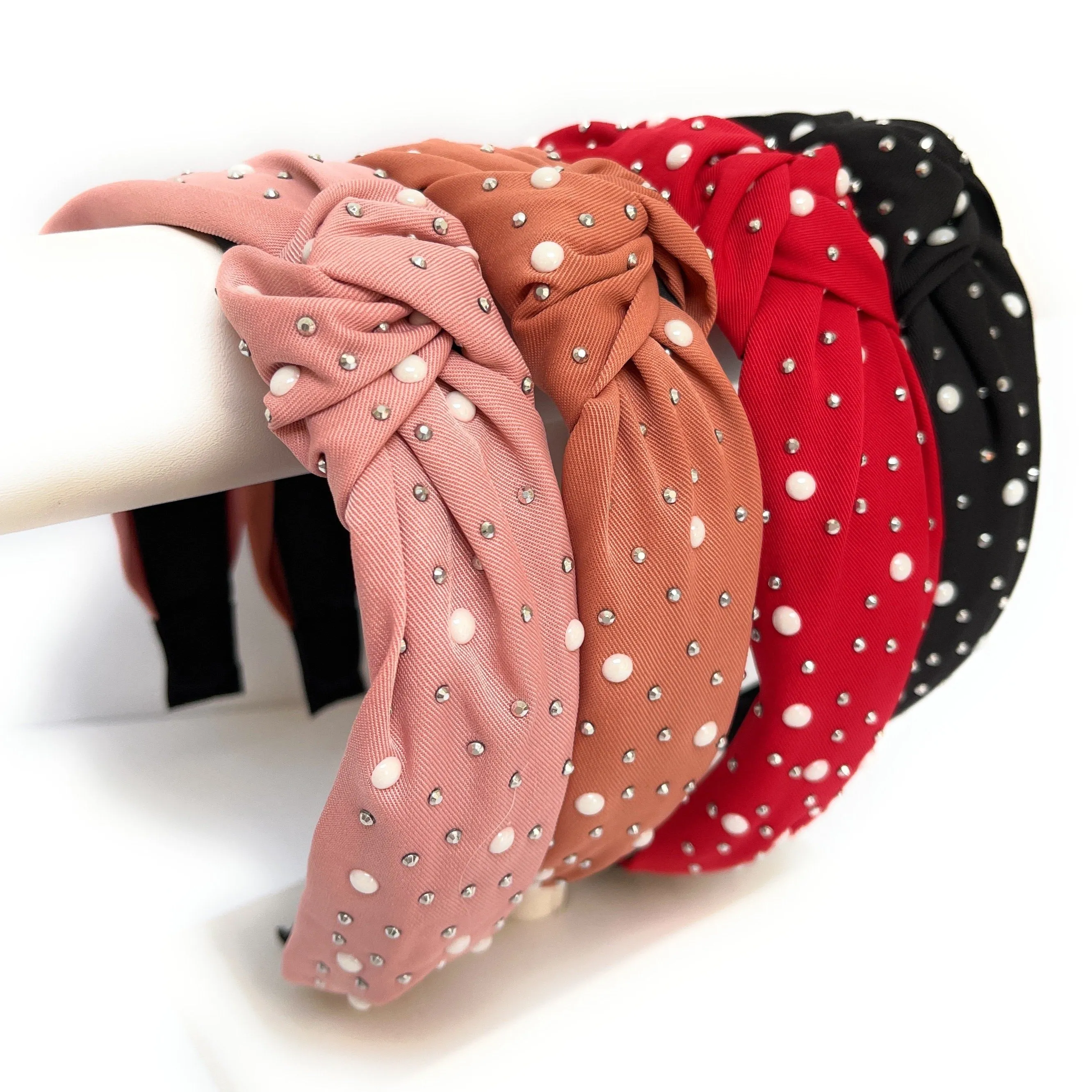 Luna Jeweled Knot Headband