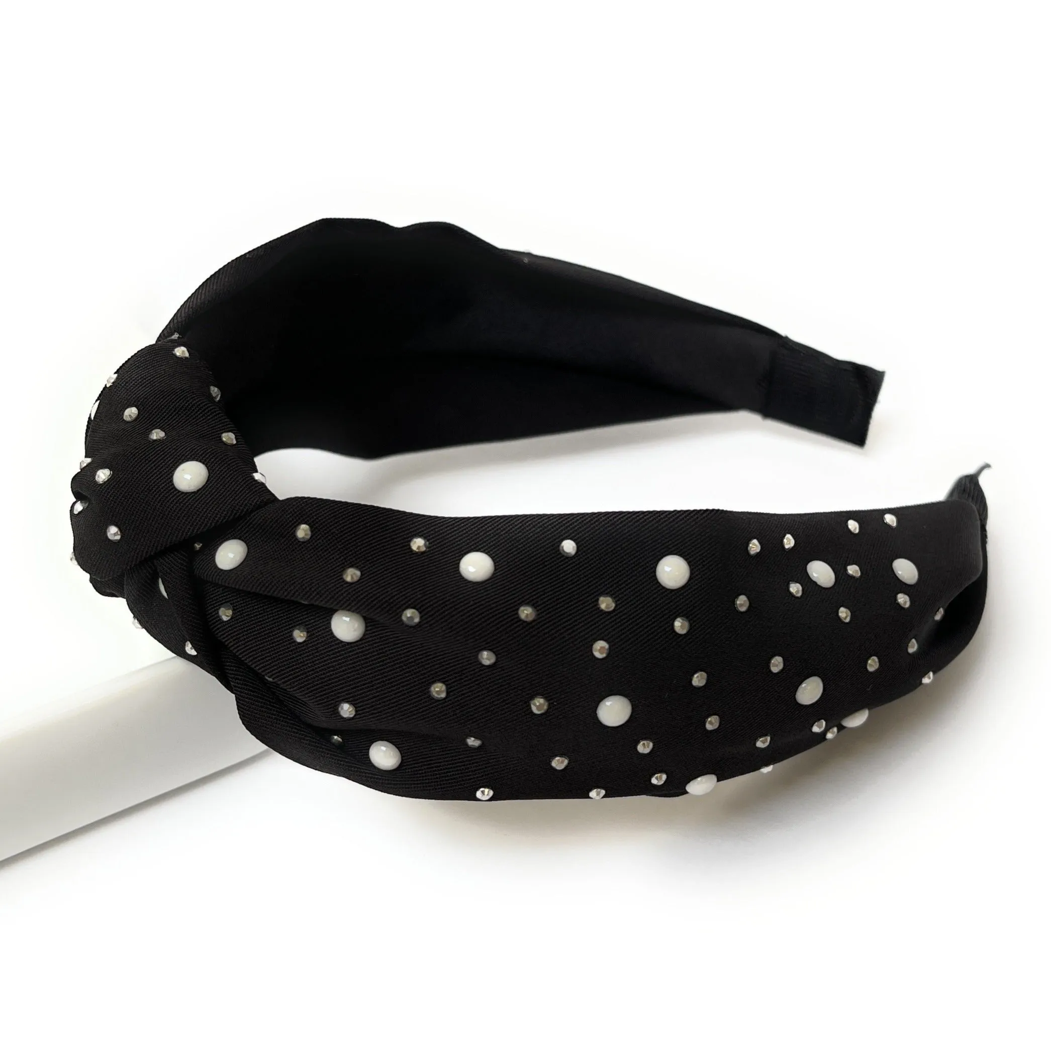 Luna Jeweled Knot Headband