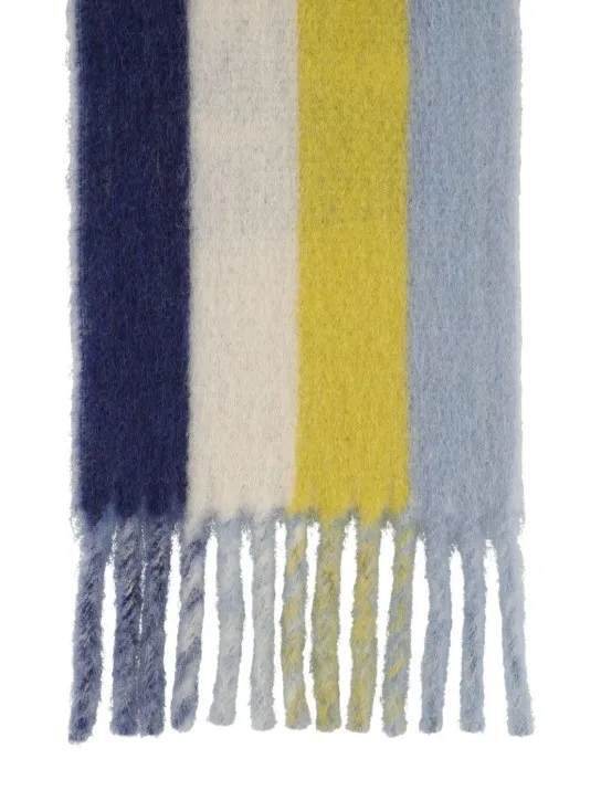Marni   Logo wool blend scarf 