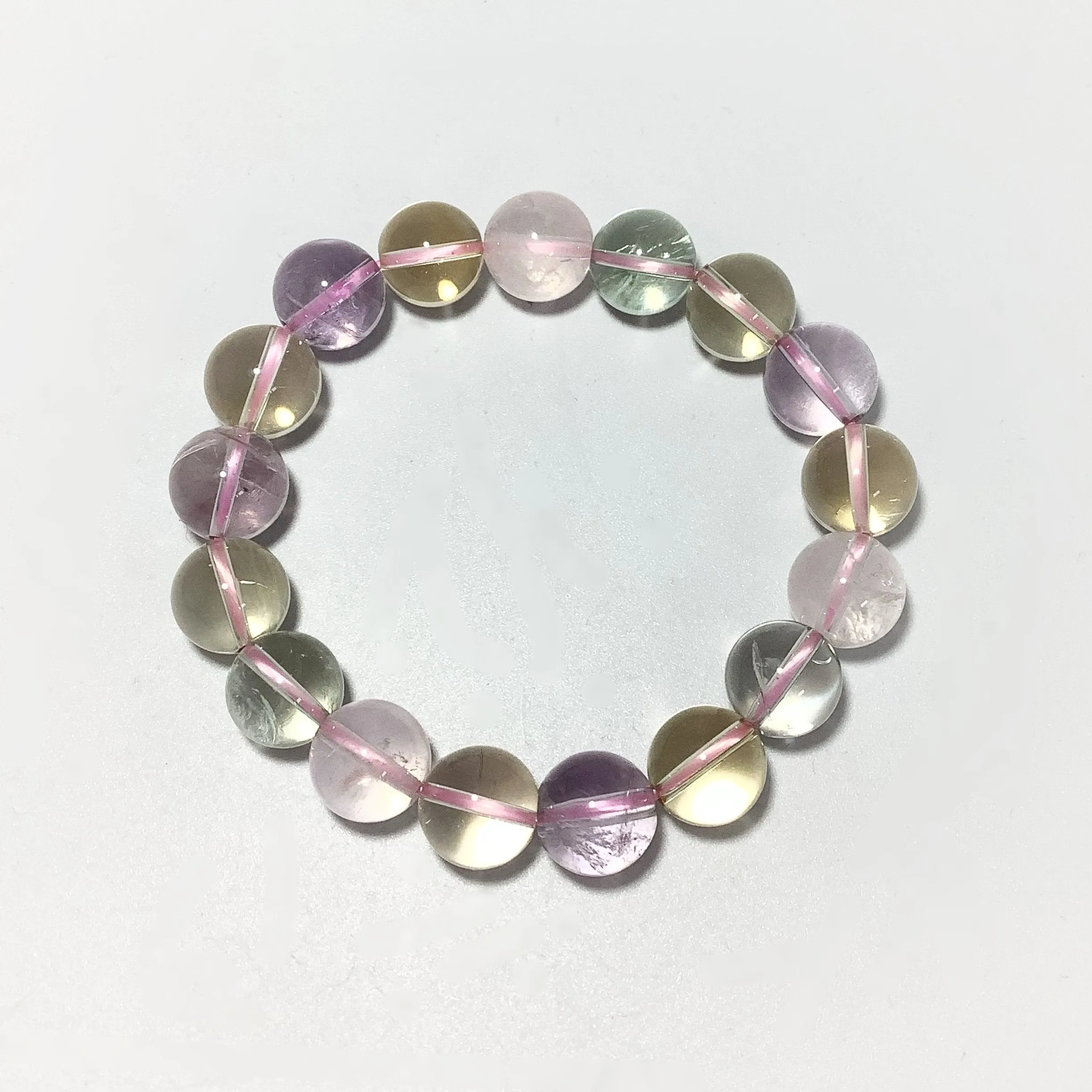 Multistone Beaded Bracelet - 12mm