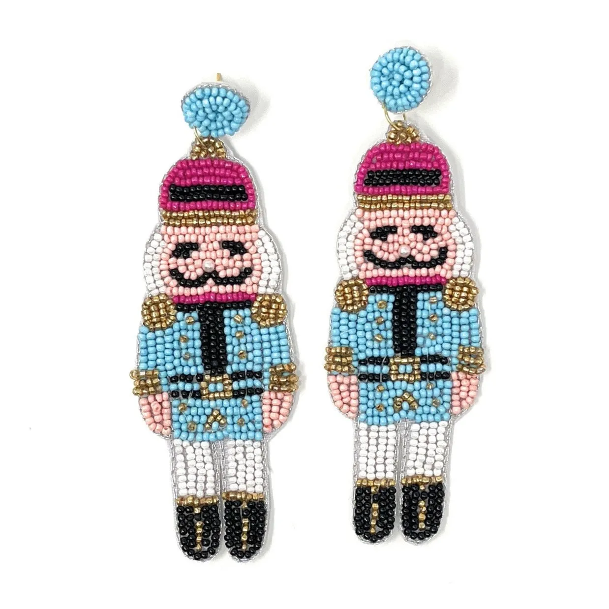 Nutcracker Beaded Earrings