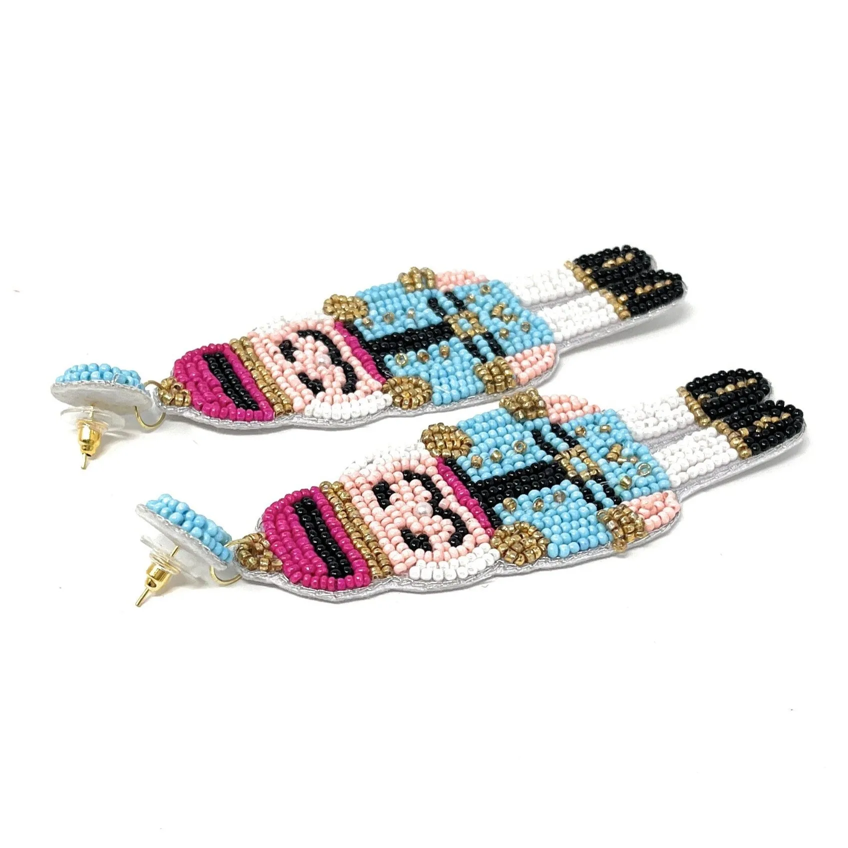 Nutcracker Beaded Earrings