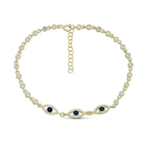 Ochi Triple Eye Bracelet
