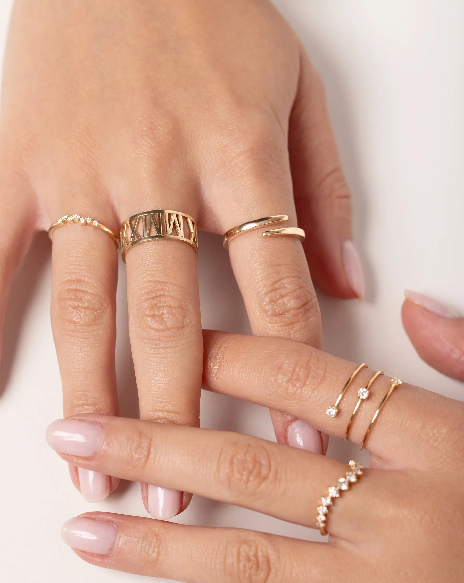 Open Gold Wrap Ring