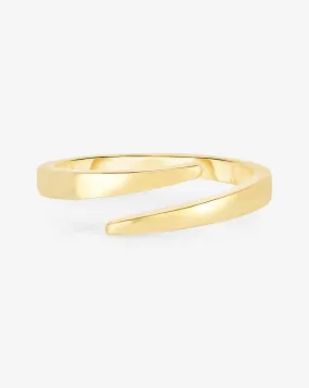Open Gold Wrap Ring