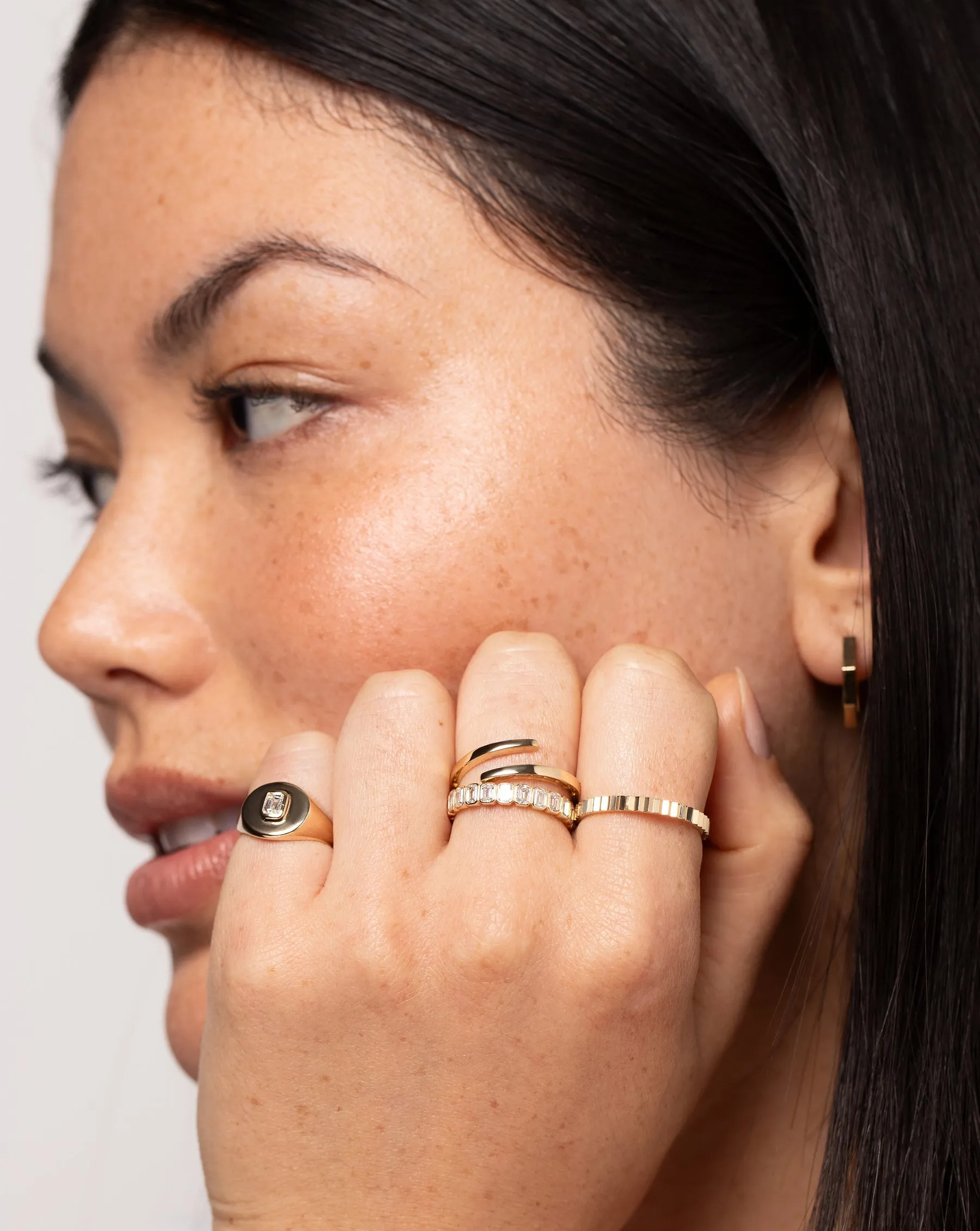 Open Gold Wrap Ring