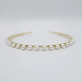 pearl bump headband