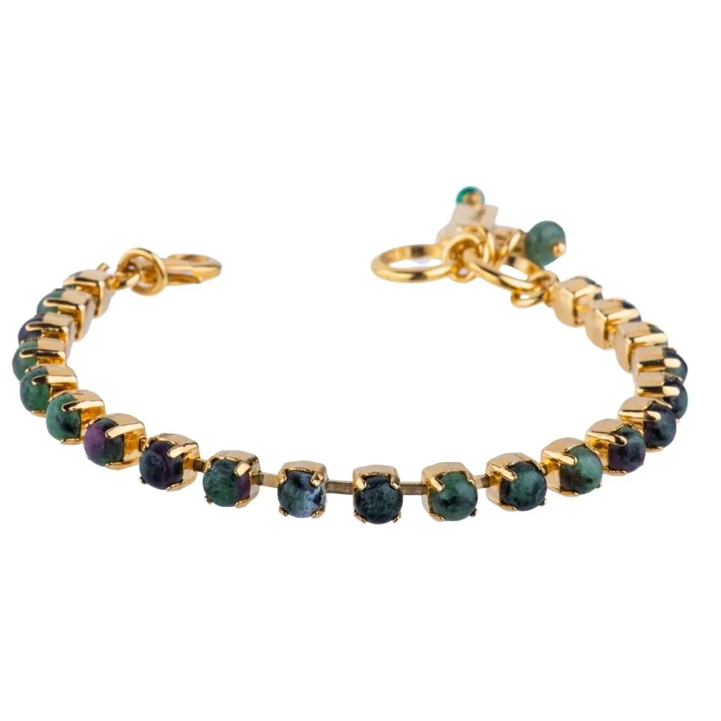 Petite Everyday Bracelet in "Ruby Zoite" *Custom*