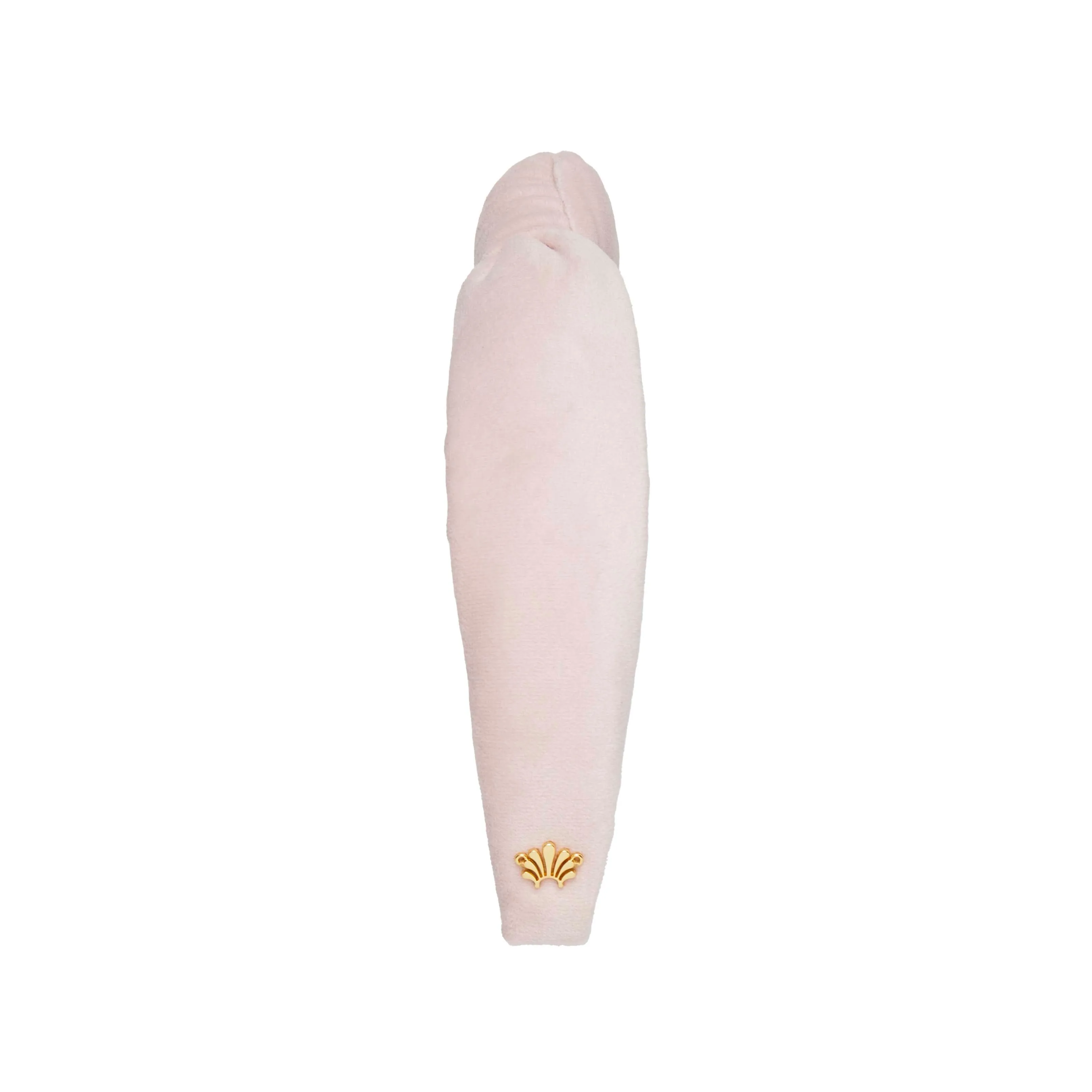 PINK KIDS VELVET KNOTTED HEADBAND