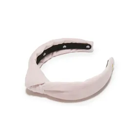 PINK KIDS VELVET KNOTTED HEADBAND