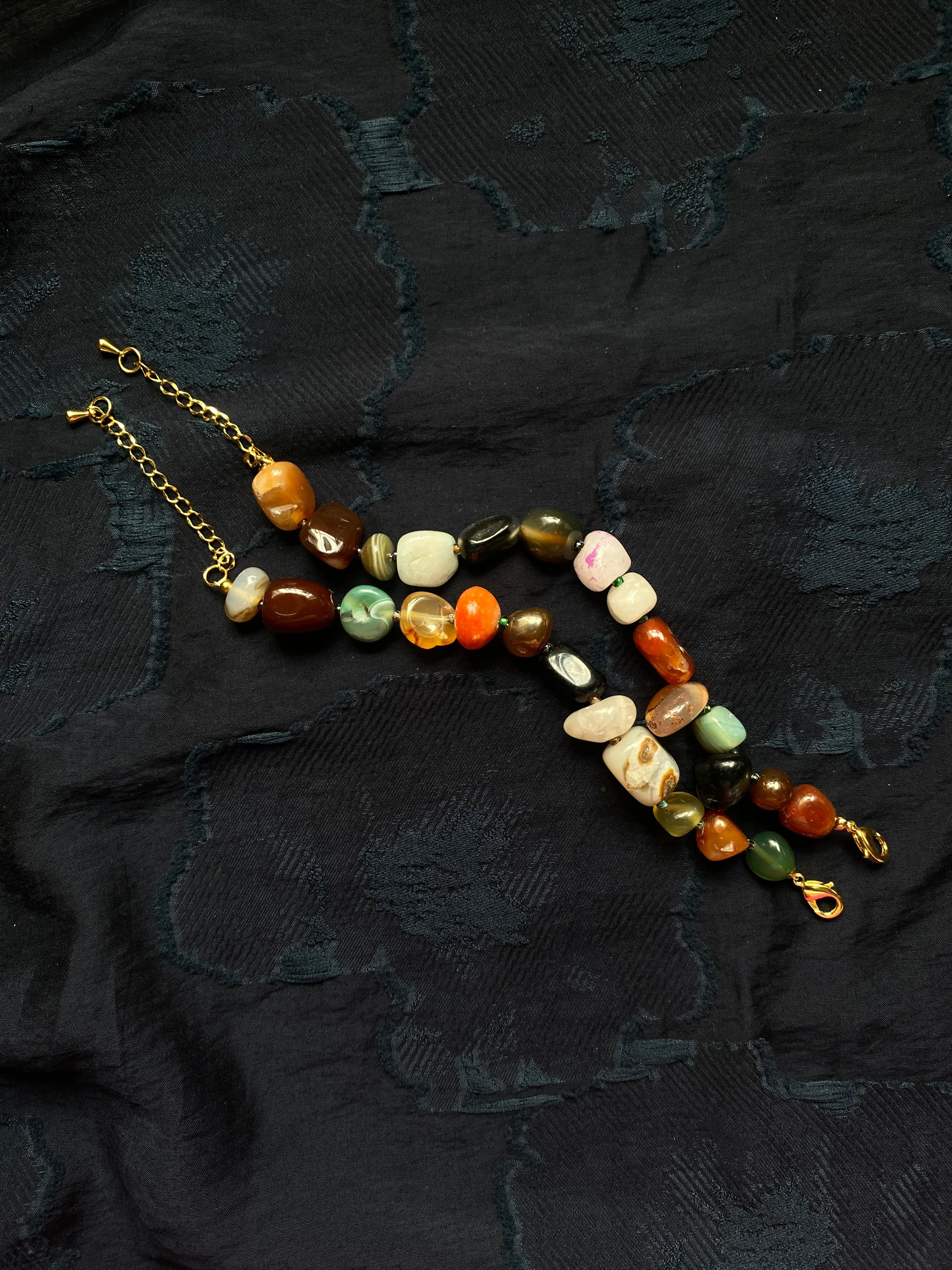 Renikeji Nobi bracelet with Miyuki glass beads