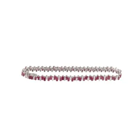 Ruby & Diamond Love Paradigm Bracelet
