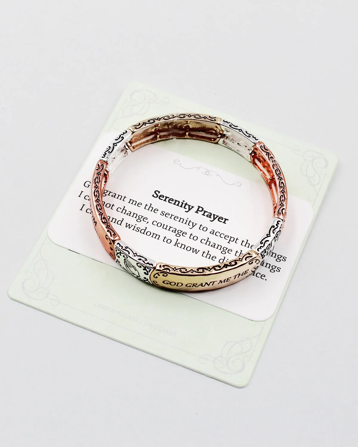 SERENITY PRAYER Stretch Bracelet