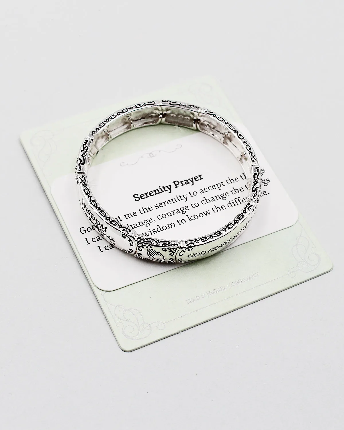 SERENITY PRAYER Stretch Bracelet
