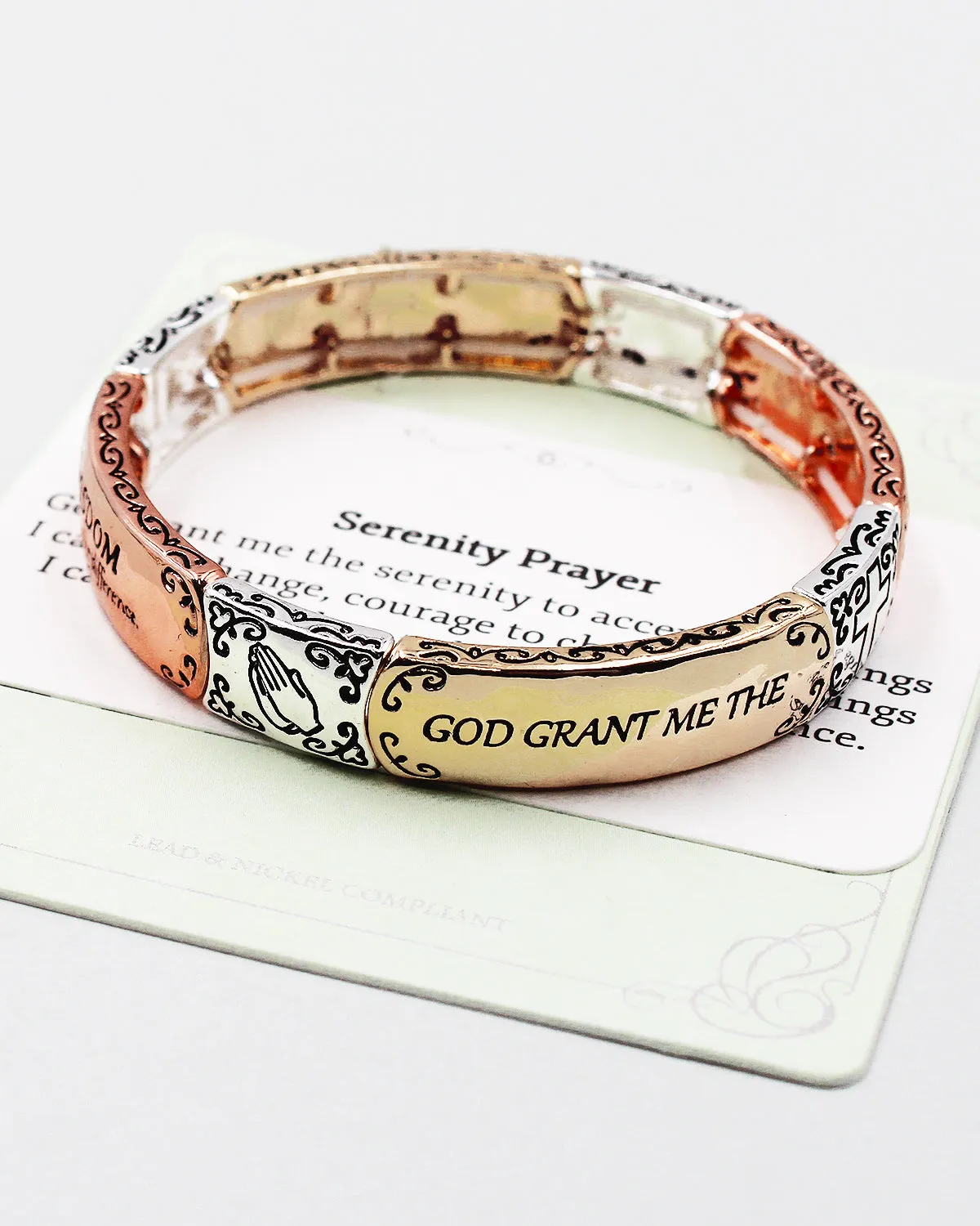 SERENITY PRAYER Stretch Bracelet