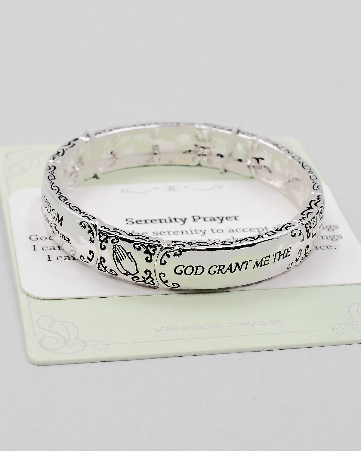 SERENITY PRAYER Stretch Bracelet