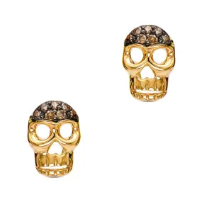 Skull Post Earrings
