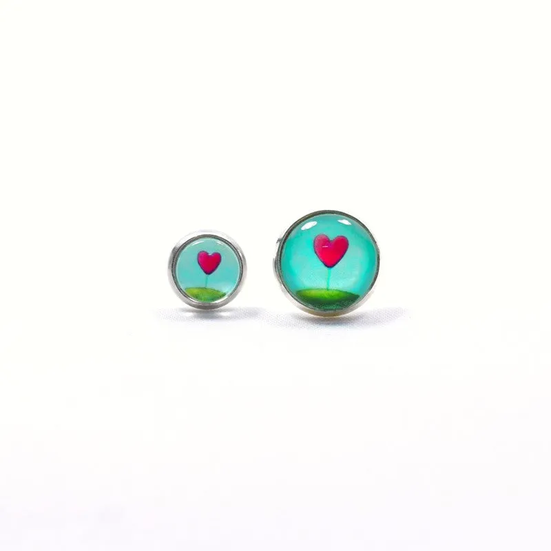 Small Stud Earrings – "Be Mine" – Amélie Gagné