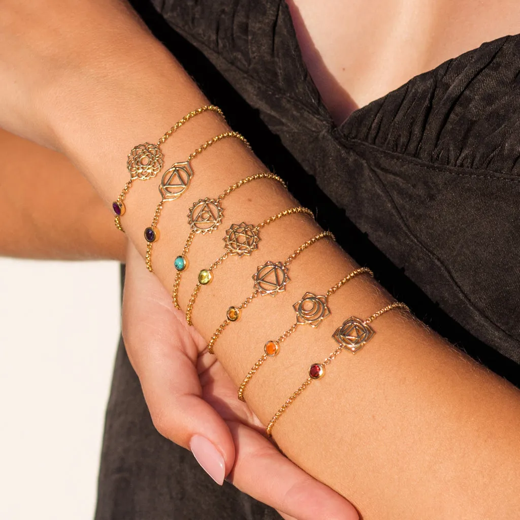 Solar Plexus Chakra Bracelet - Gold