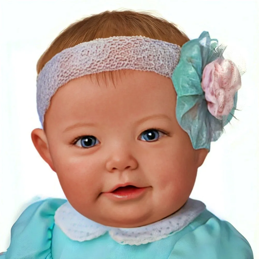 The Ashton-Drake Galleries Such A Doll Photo Contest Collection Issue #2: 'Emerie' Baby Doll Handcrafted Lifelike with RealTouch® Vinyl and Hand-Rooted Hair by Ping Lau 18-Inches