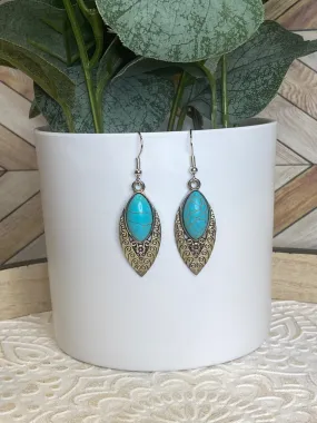 Turquoise Dangle Earrings