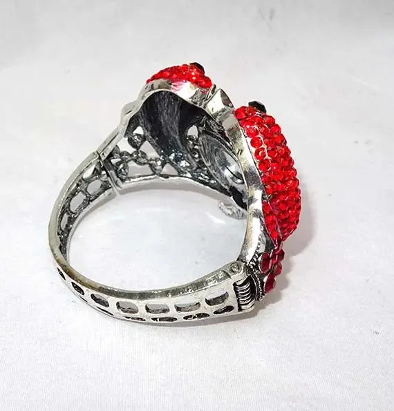 Valiant Red Love Fashion Party Cocktail Bangle Jewellery