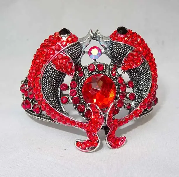 Valiant Red Love Fashion Party Cocktail Bangle Jewellery