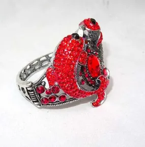 Valiant Red Love Fashion Party Cocktail Bangle Jewellery