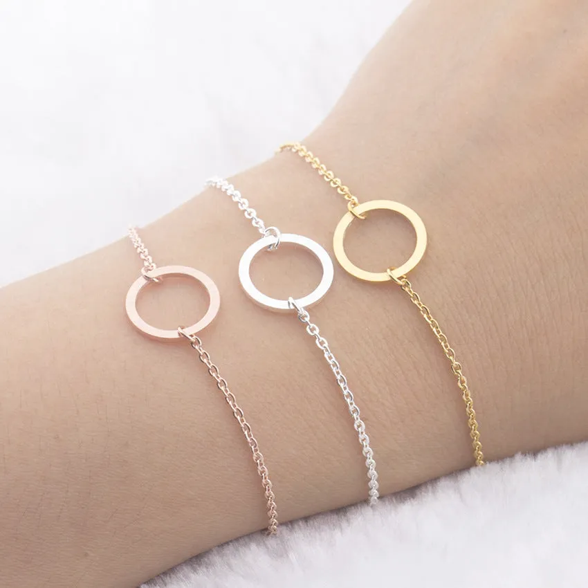 Women's Geometric Round Bracelet
